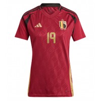 Maglie da calcio Belgio Johan Bakayoko #19 Prima Maglia Femminile Europei 2024 Manica Corta